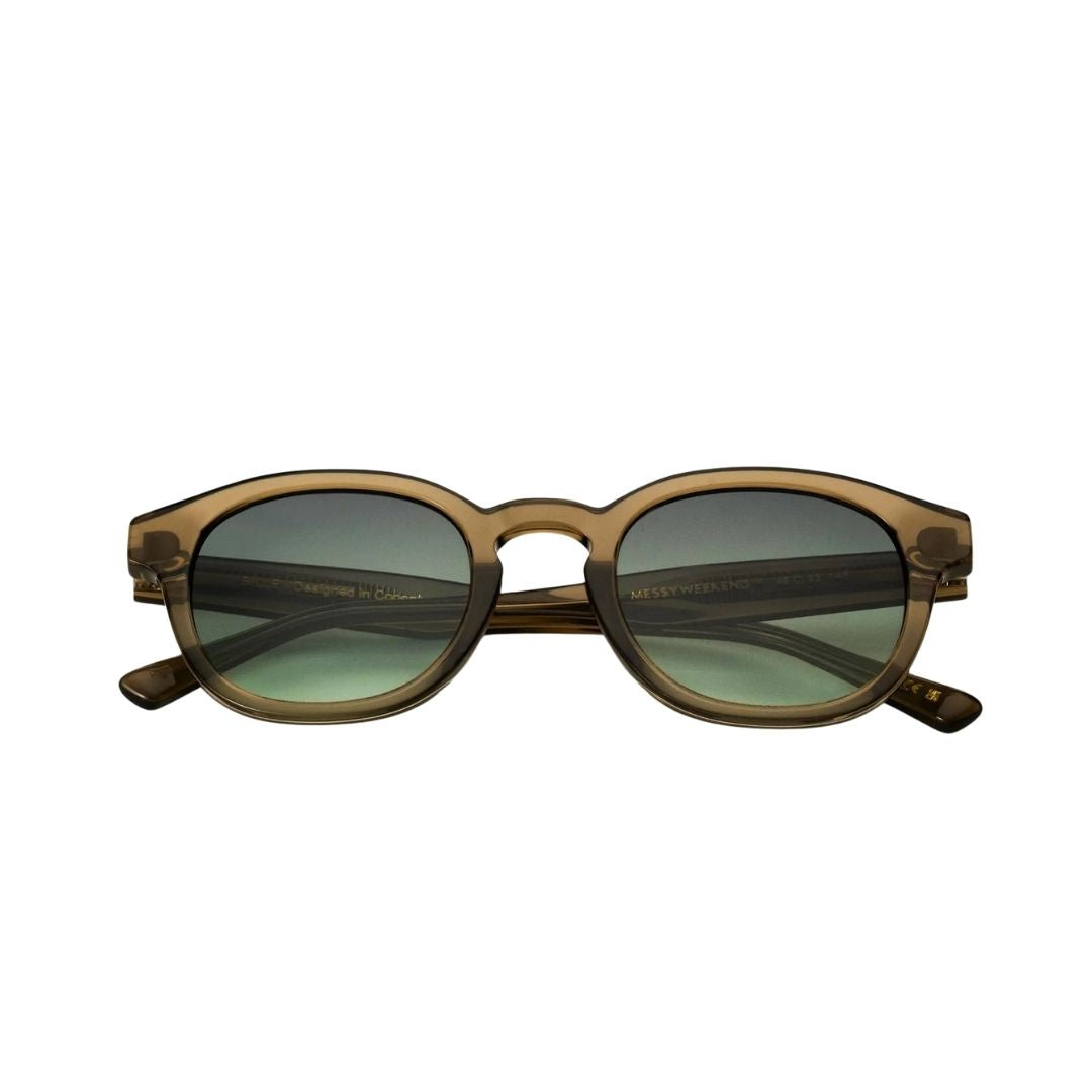 Lunettes de soleil MessyWeekend Bille (vert bouteille)