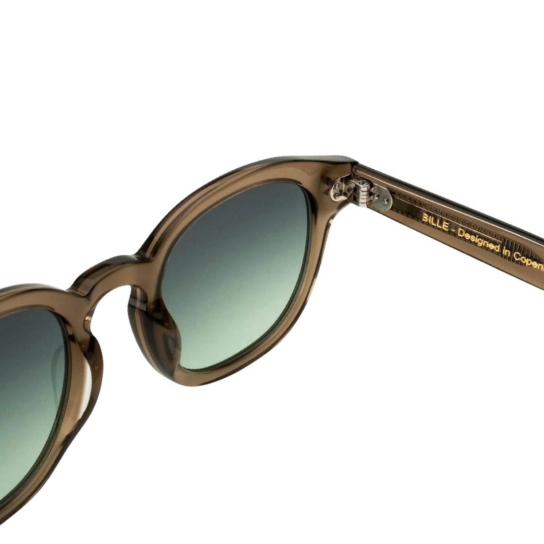 Lunettes de soleil MessyWeekend Bille (vert bouteille)