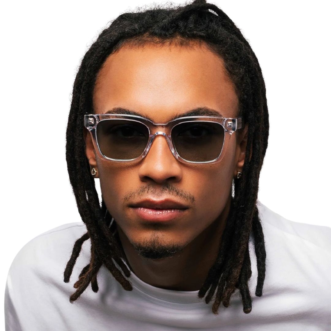 Lunettes de soleil MessyWeekend Dean (vert cristal)