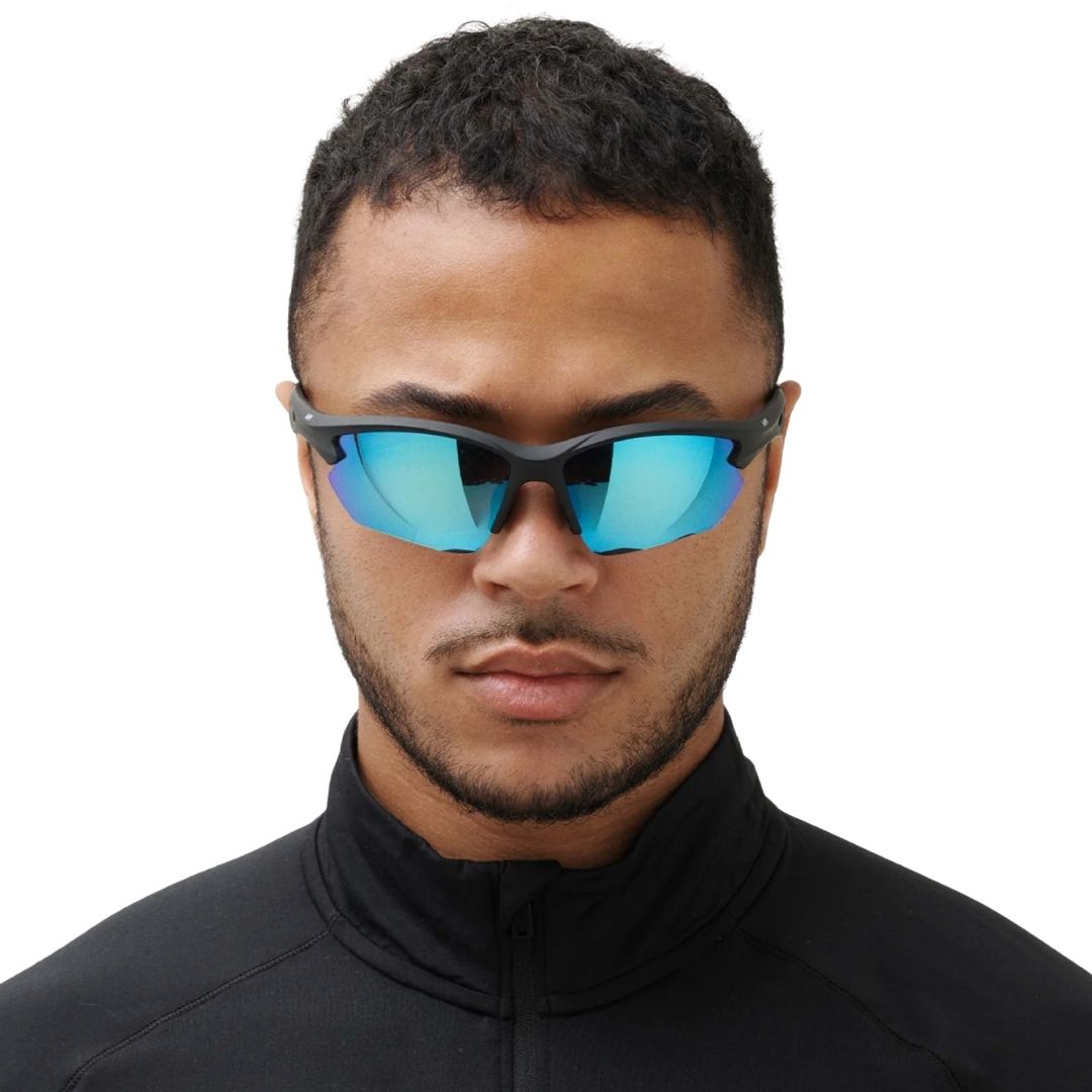 Lunettes de soleil MessyWeekend Rate (noir/bleu)