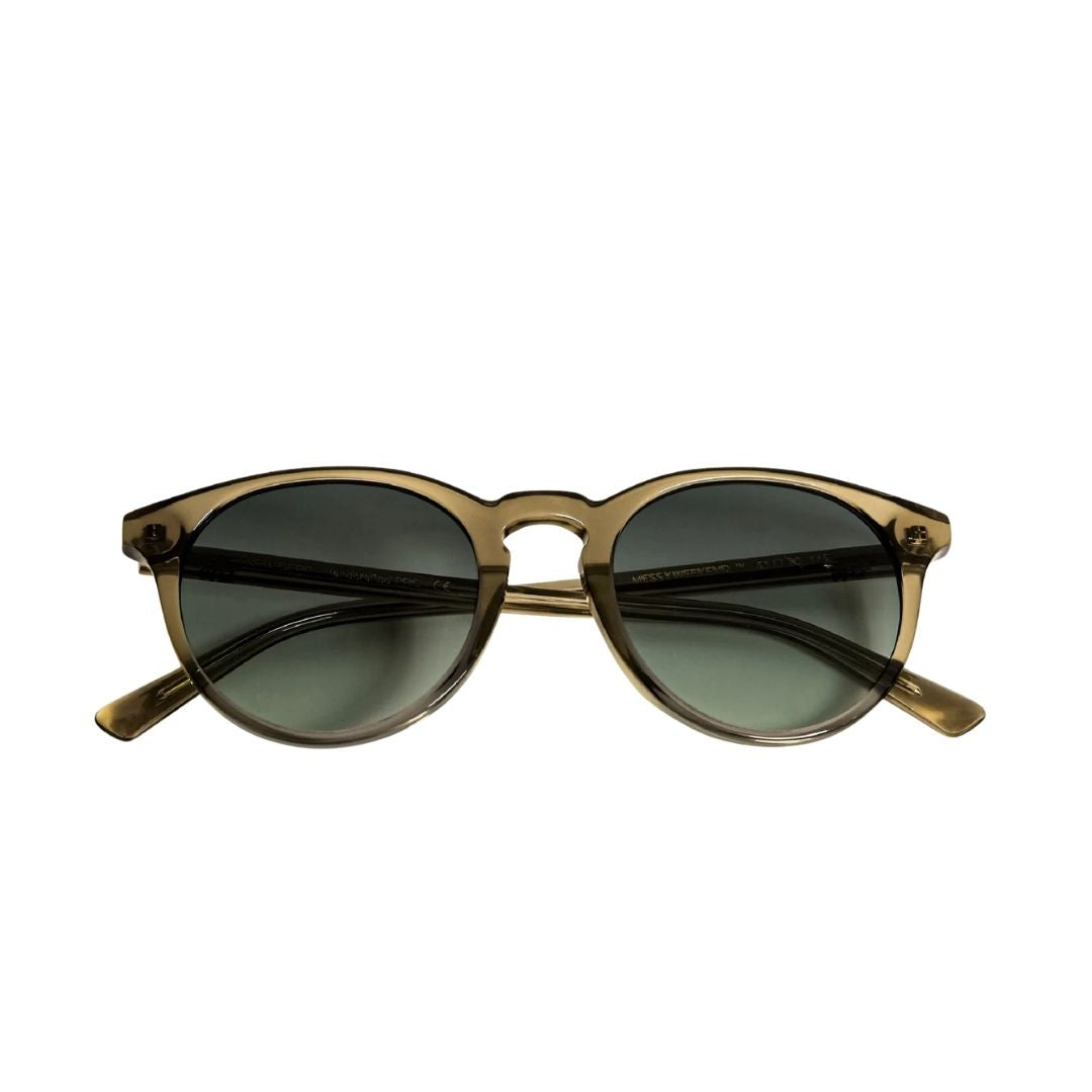 Lunettes de soleil MessyWeekend New Depp (vert bouteille)