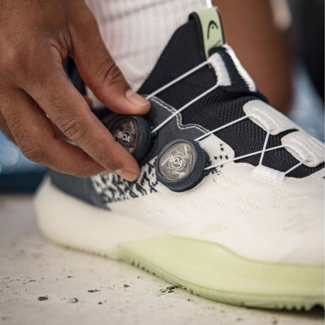 Chaussures de padel Head Motion Pro 1.5 BOA (White/Black/Blue)
