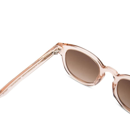 Lunettes de soleil MessyWeekend Bille (pêche/dégradé brun)