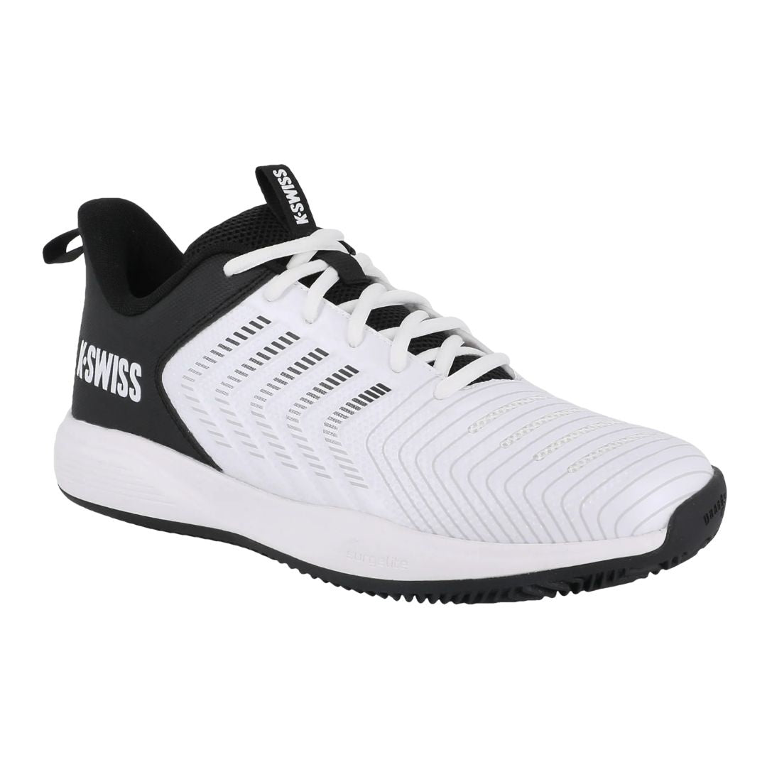 K-Swiss Ultrashot Light Clay Men (White/Black)