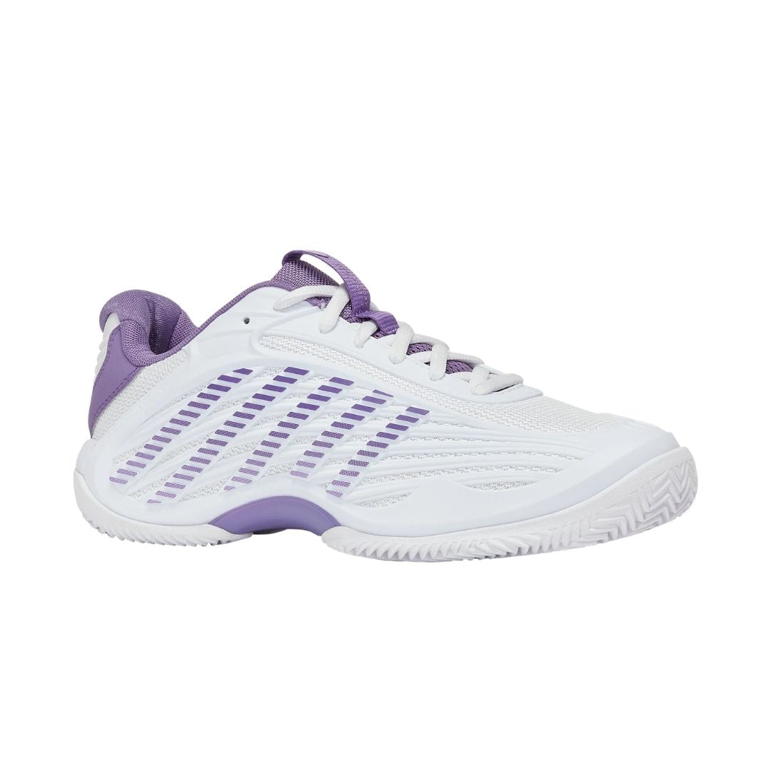 K-Swiss Hypercourt Express 3 Clay Women (White/Purple Haze/Lunar Rock)
