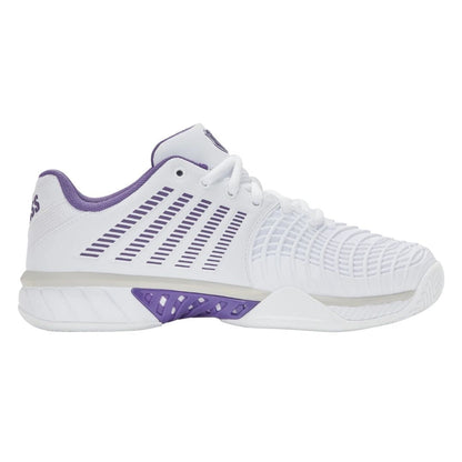 K-Swiss Express Light 3 Clay Women (White/Purple Haze/Lunar Rock)