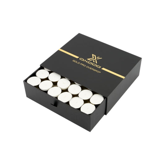 Oxdog Gold Pro Overgrips 60 pack White