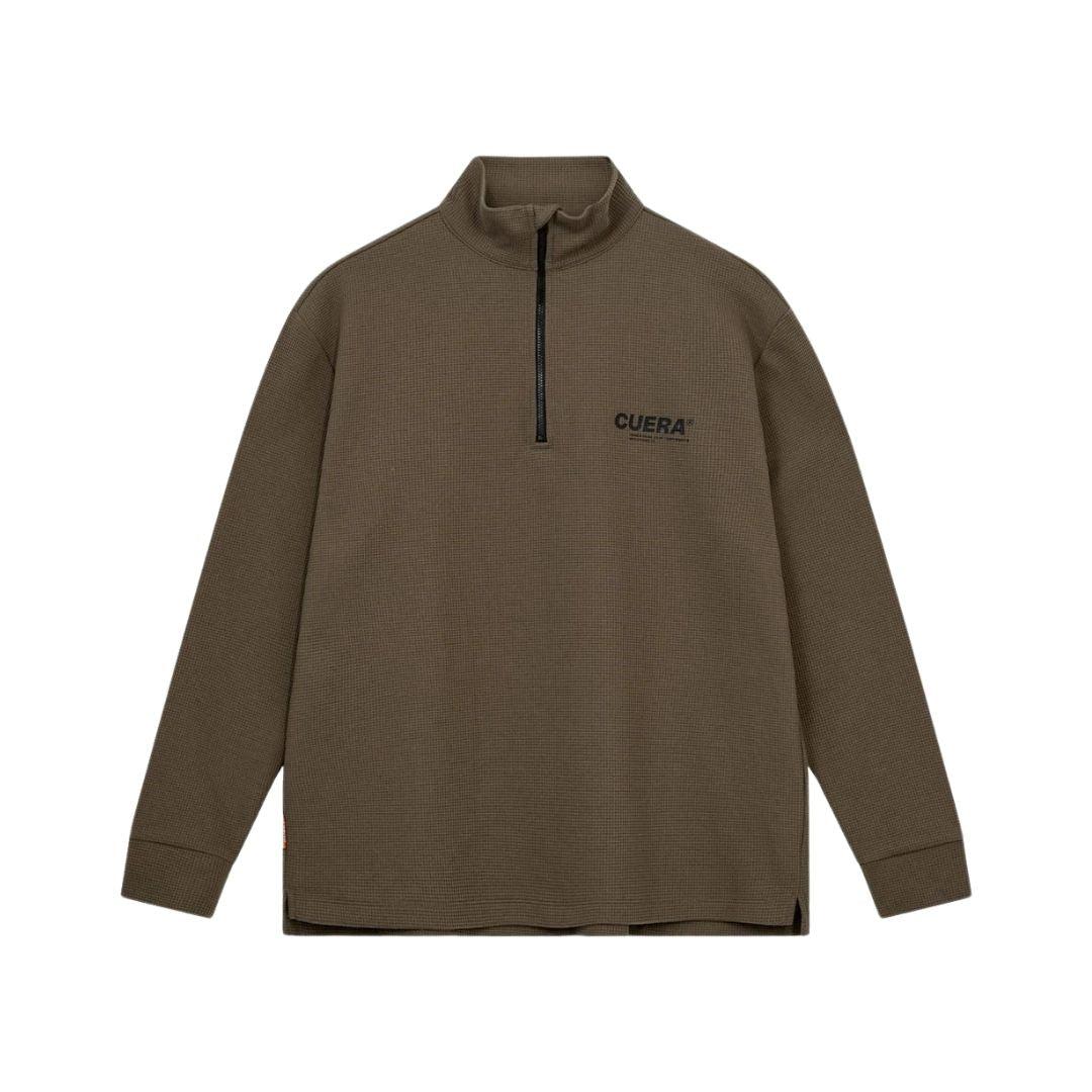 Sweat half zip Cuera Active Structure (kaki)