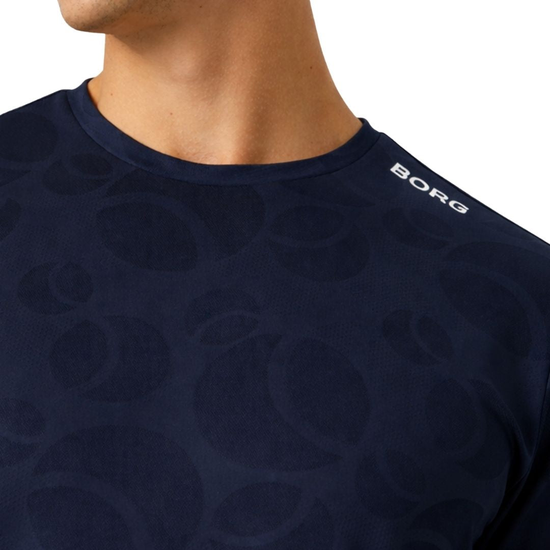 T-shirt Björn Borg Ace Performance (bleu nuit)