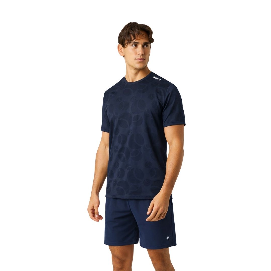 T-shirt Björn Borg Ace Performance (bleu nuit)