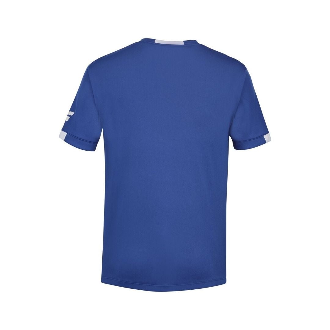 T-shirt Babolat Play Crew Neck Tee Garçons Bleu Sodalite