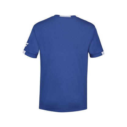 T-shirt Babolat Play Crew Neck Tee Garçons Bleu Sodalite