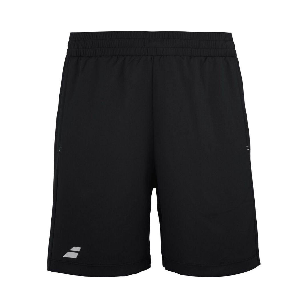 Short Babolat Play Crew Shorts Garçons Noir Noir