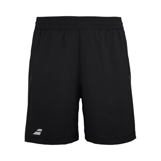 Short Babolat Play Crew Shorts Garçons Noir Noir