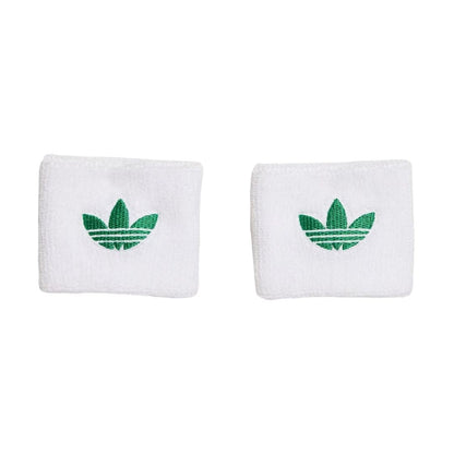Poignets Adidas Originals Small lot de 2 Blanc Vert
