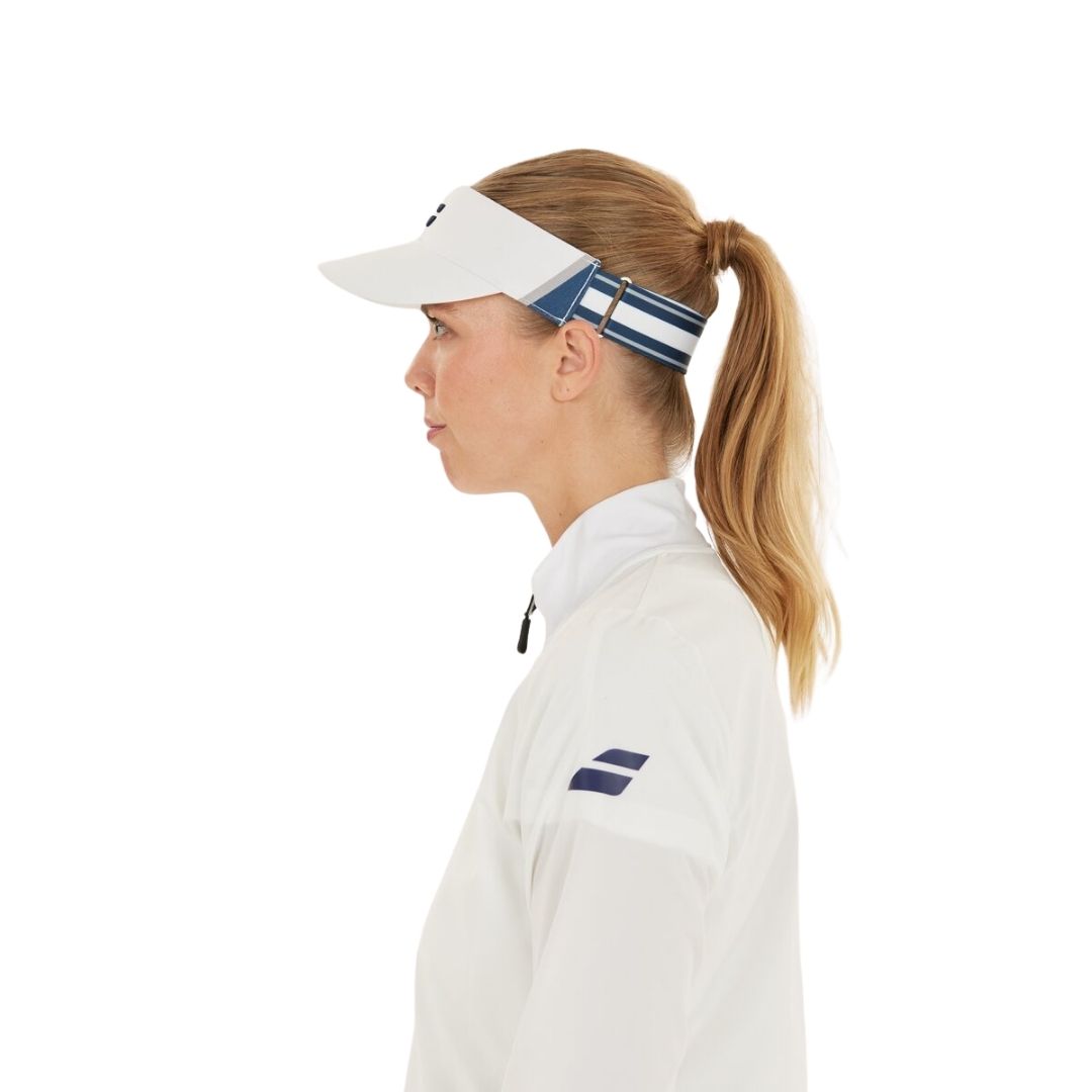 Visière Babolat Elastic Visor (blanc/estate blue)