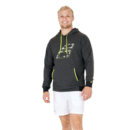 Sweat à capuche Babolat Aero Hood Sweat Men (black heather)