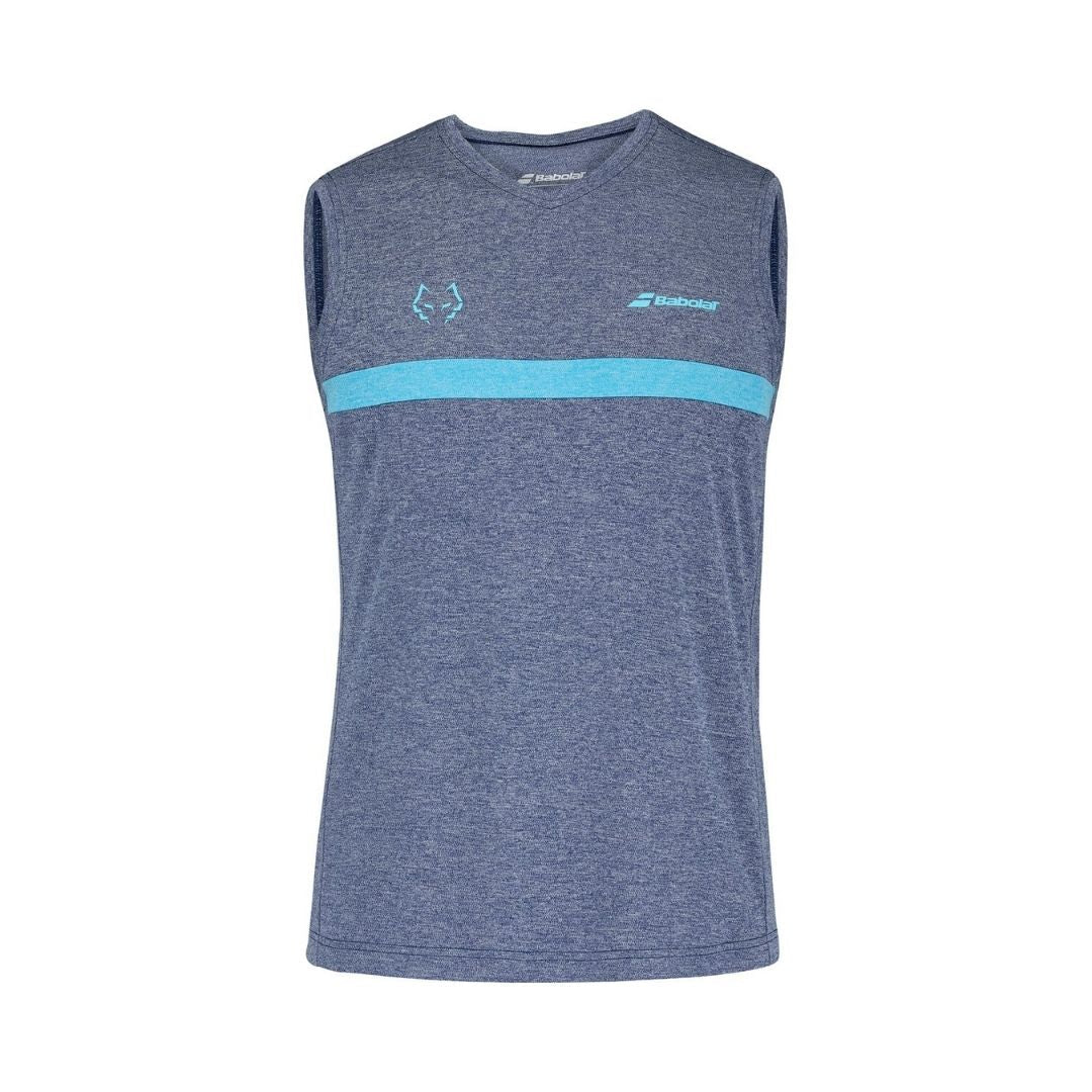 Débardeur Babolat Juan Lebron Muscle Tanktop (estate blue heather)