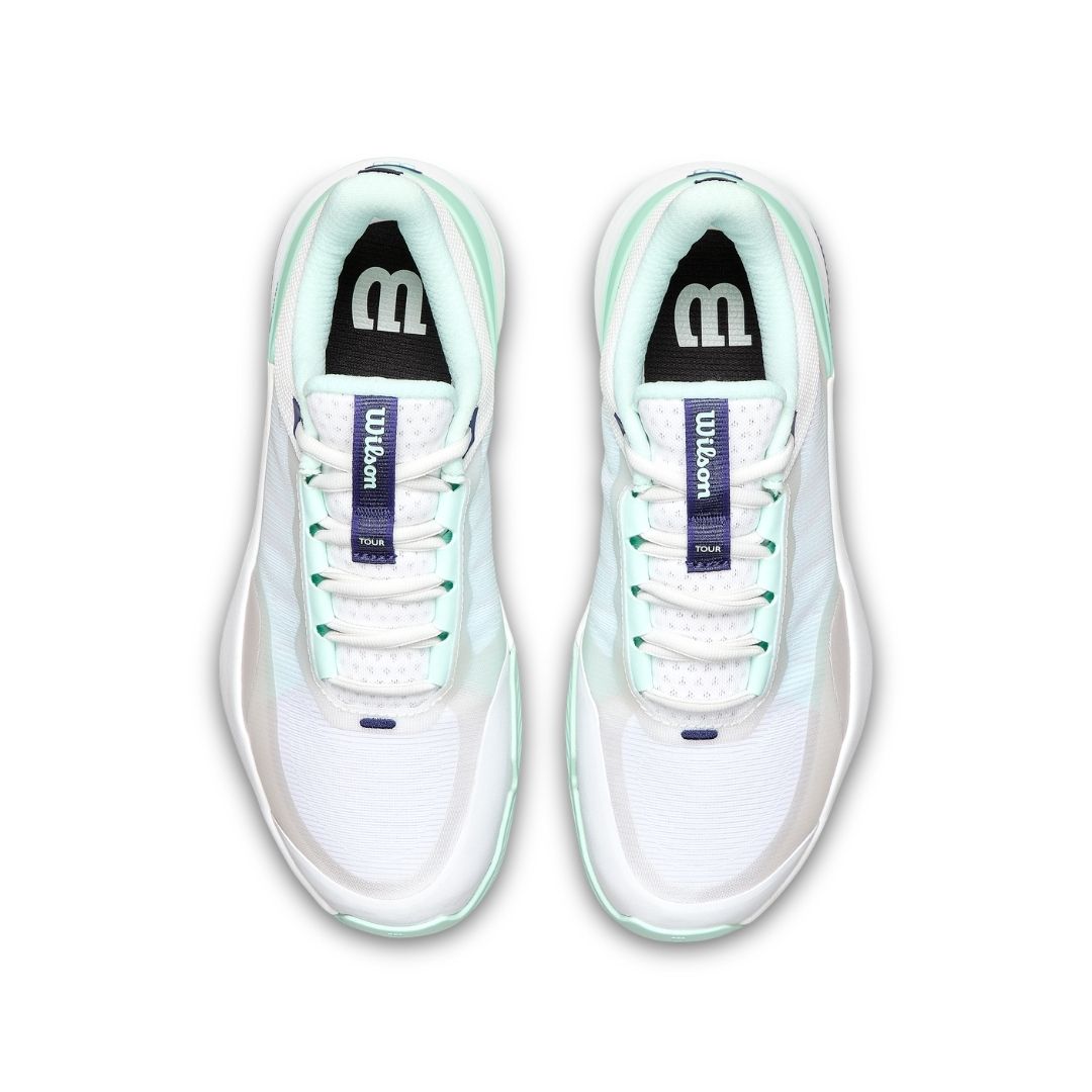 Chaussures de padel Wilson Intrigue Tour Women (White/Bay/Skipper Blue)