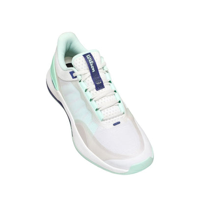 Chaussures de padel Wilson Intrigue Tour Women (White/Bay/Skipper Blue)