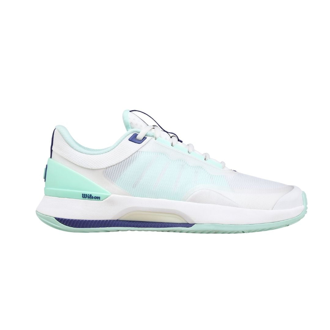 Chaussures de padel Wilson Intrigue Tour Women (White/Bay/Skipper Blue)