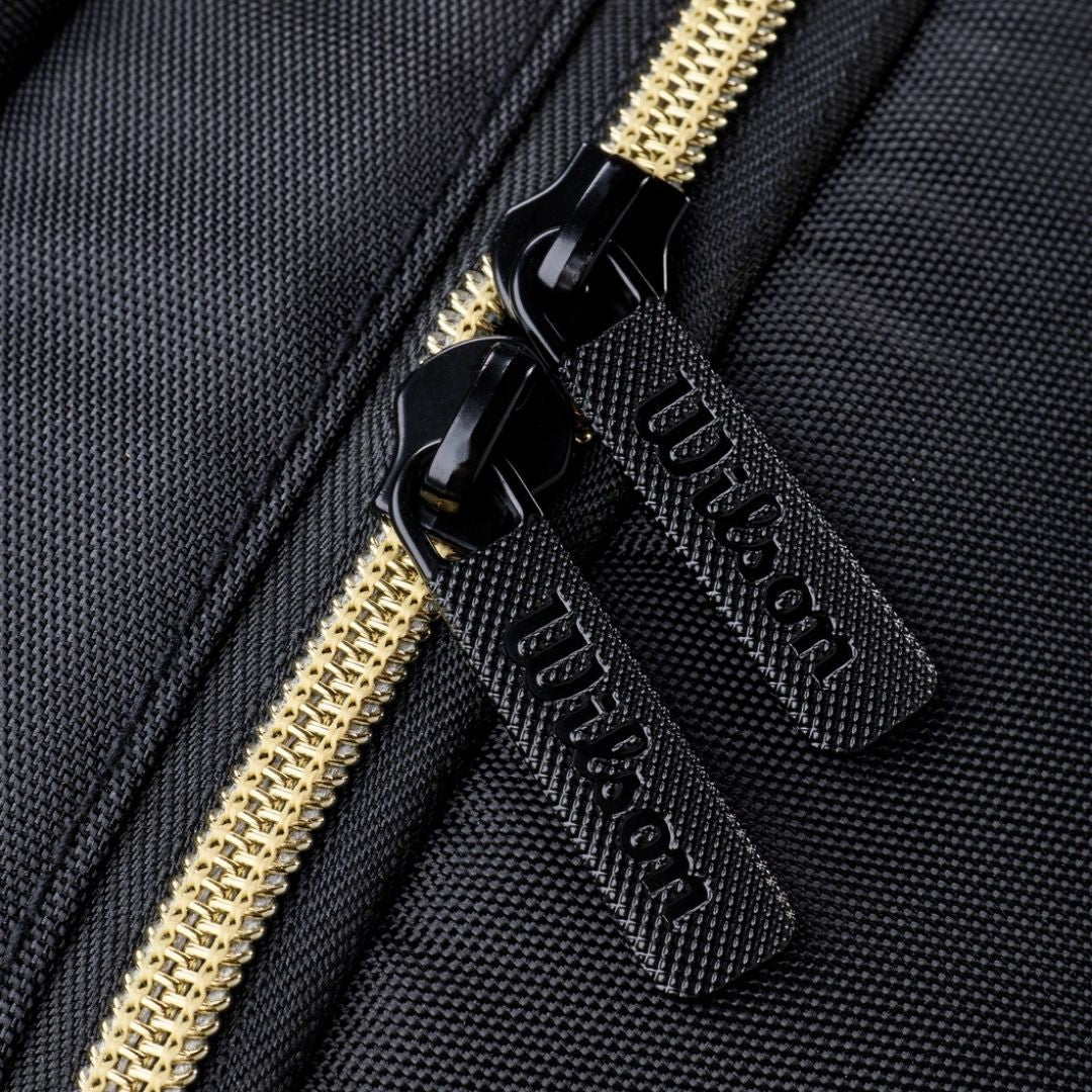 Sac à dos de padel Wilson Defy V1 Black/Gold