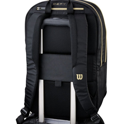 Sac à dos de padel Wilson Defy V1 Black/Gold