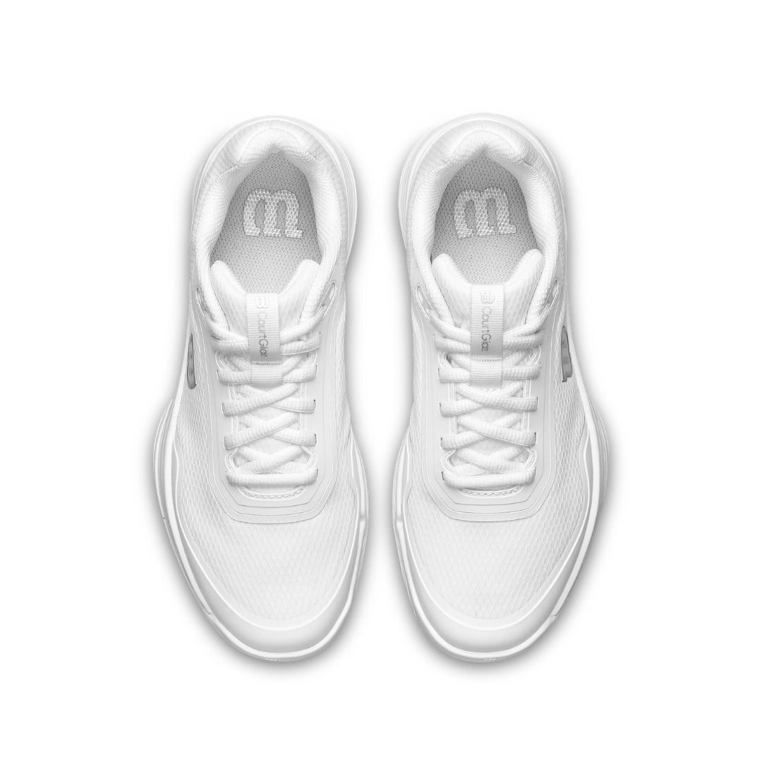 Chaussures de padel Wilson Courtglide Women White/White/Silver