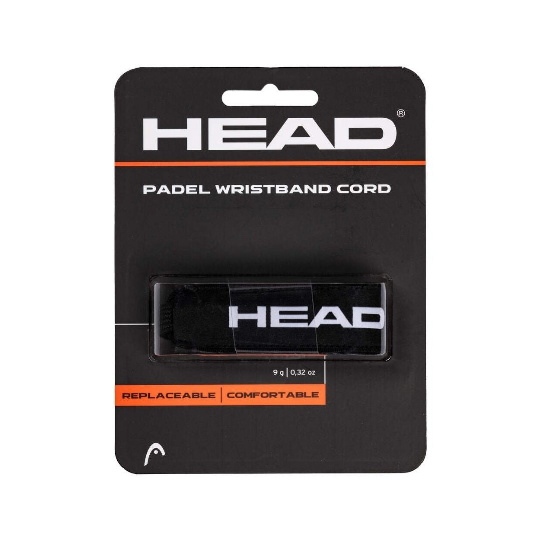 Head Wrist Padel Cord (Black)