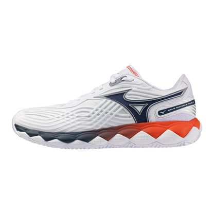 Chaussures Mizuno Wave Enforce Tour 2 CC (U) (White/Insignia Blue/Orange)