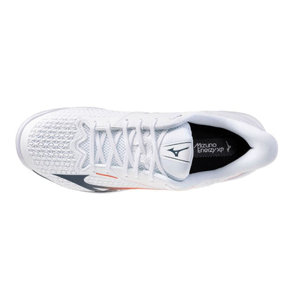 Chaussures Mizuno Wave Exceed Tour 7 CC (U) (White/Insignia Blue/Orange)