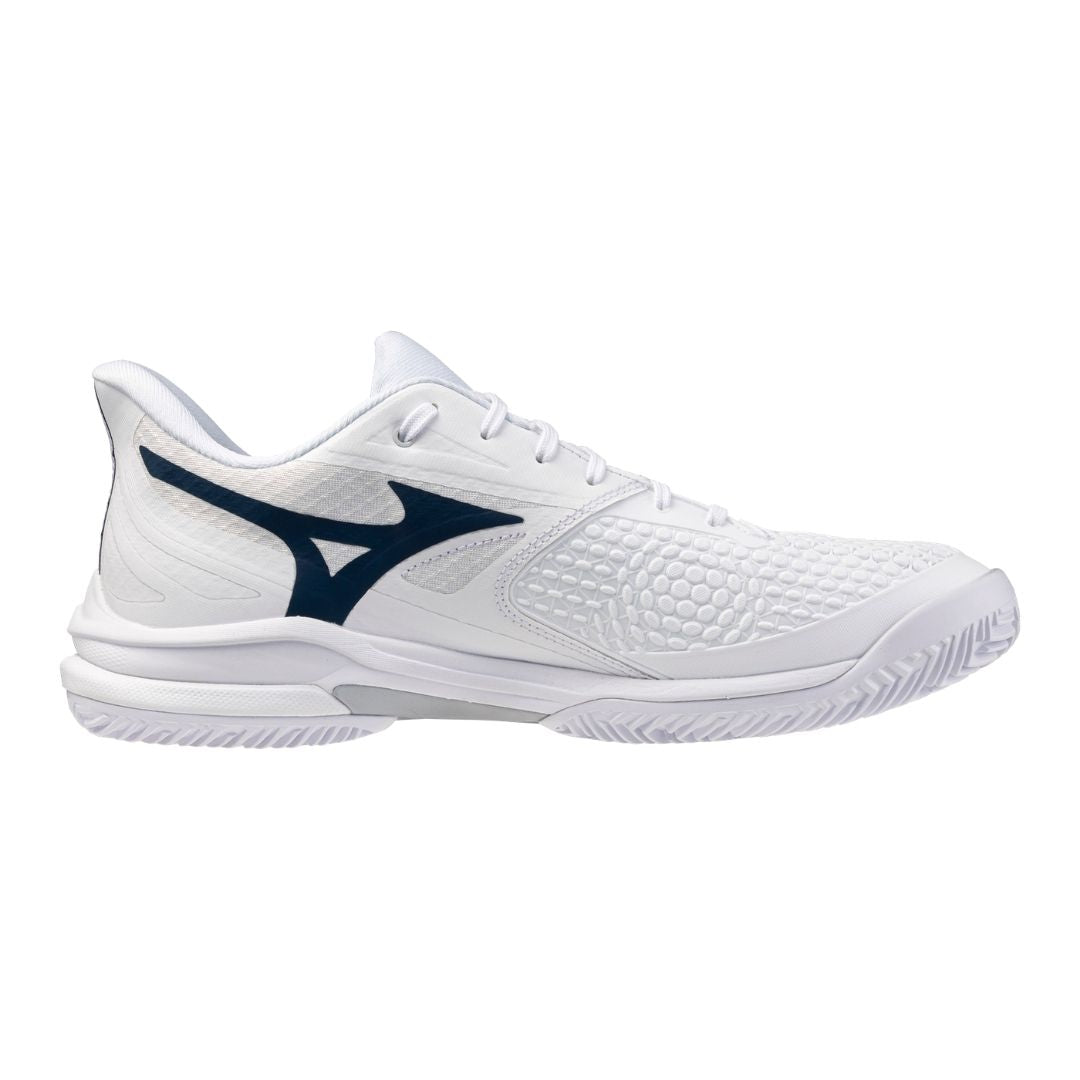 Chaussures Mizuno Wave Exceed Tour 7 CC (U) (White/Insignia Blue/Orange)