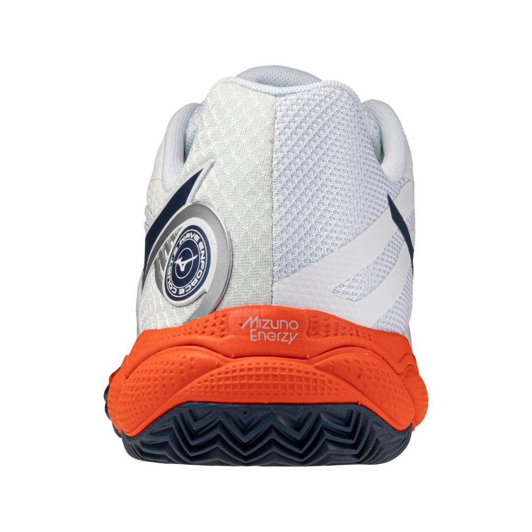 Chaussures Mizuno Wave Enforce Court 2 CC (U) (White/Insignia Blue/Orange)