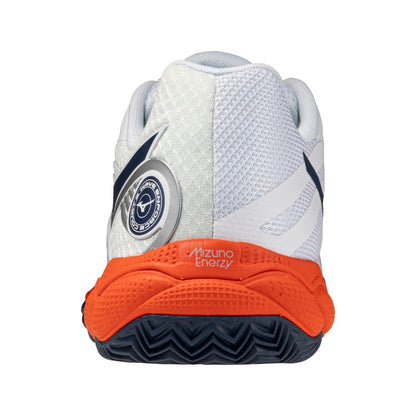 Chaussures Mizuno Wave Enforce Court 2 CC (U) (White/Insignia Blue/Orange)