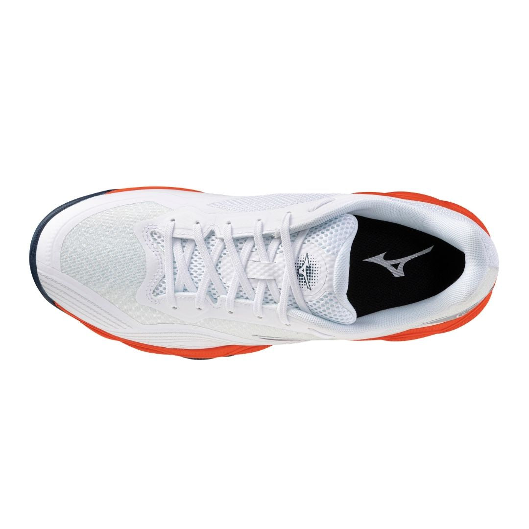 Chaussures Mizuno Wave Enforce Court 2 CC (U) (White/Insignia Blue/Orange)