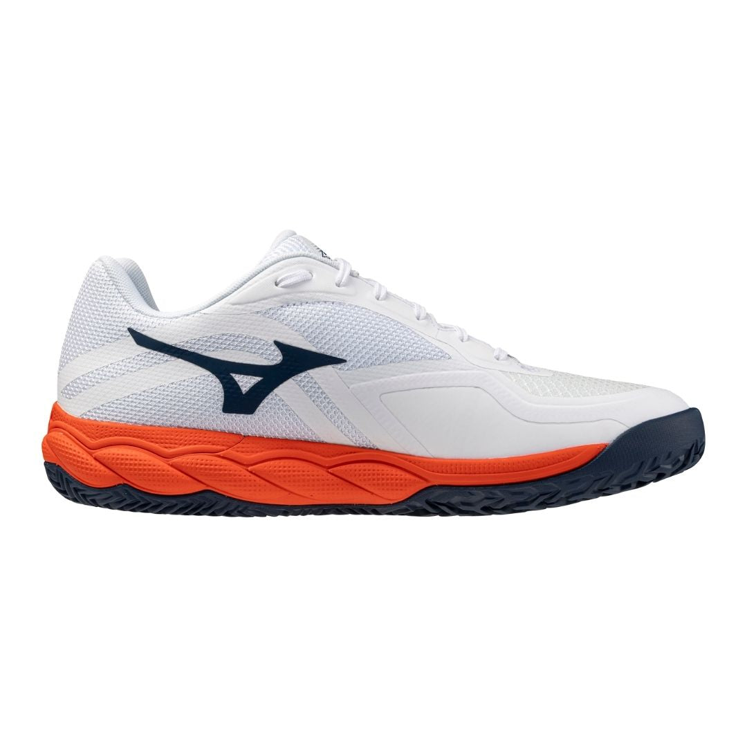 Chaussures Mizuno Wave Enforce Court 2 CC (U) (White/Insignia Blue/Orange)