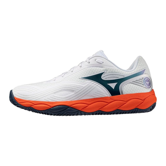 Chaussures Mizuno Wave Enforce Court 2 CC (U) (White/Insignia Blue/Orange)