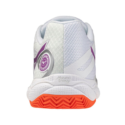 Chaussures Mizuno Wave Enforce Court 2 CC (W) (White/Dahlia/Sunstone)