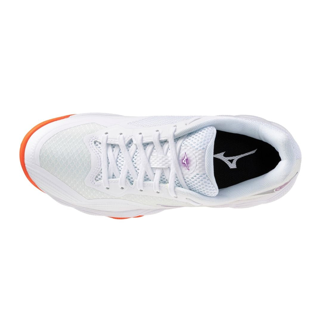Chaussures Mizuno Wave Enforce Court 2 CC (W) (White/Dahlia/Sunstone)