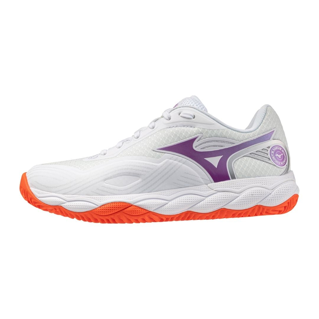 Chaussures Mizuno Wave Enforce Court 2 CC (W) (White/Dahlia/Sunstone)