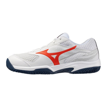 Chaussures Mizuno Break Shot 5 CC (U) (White/Orange/Insignia Blue)
