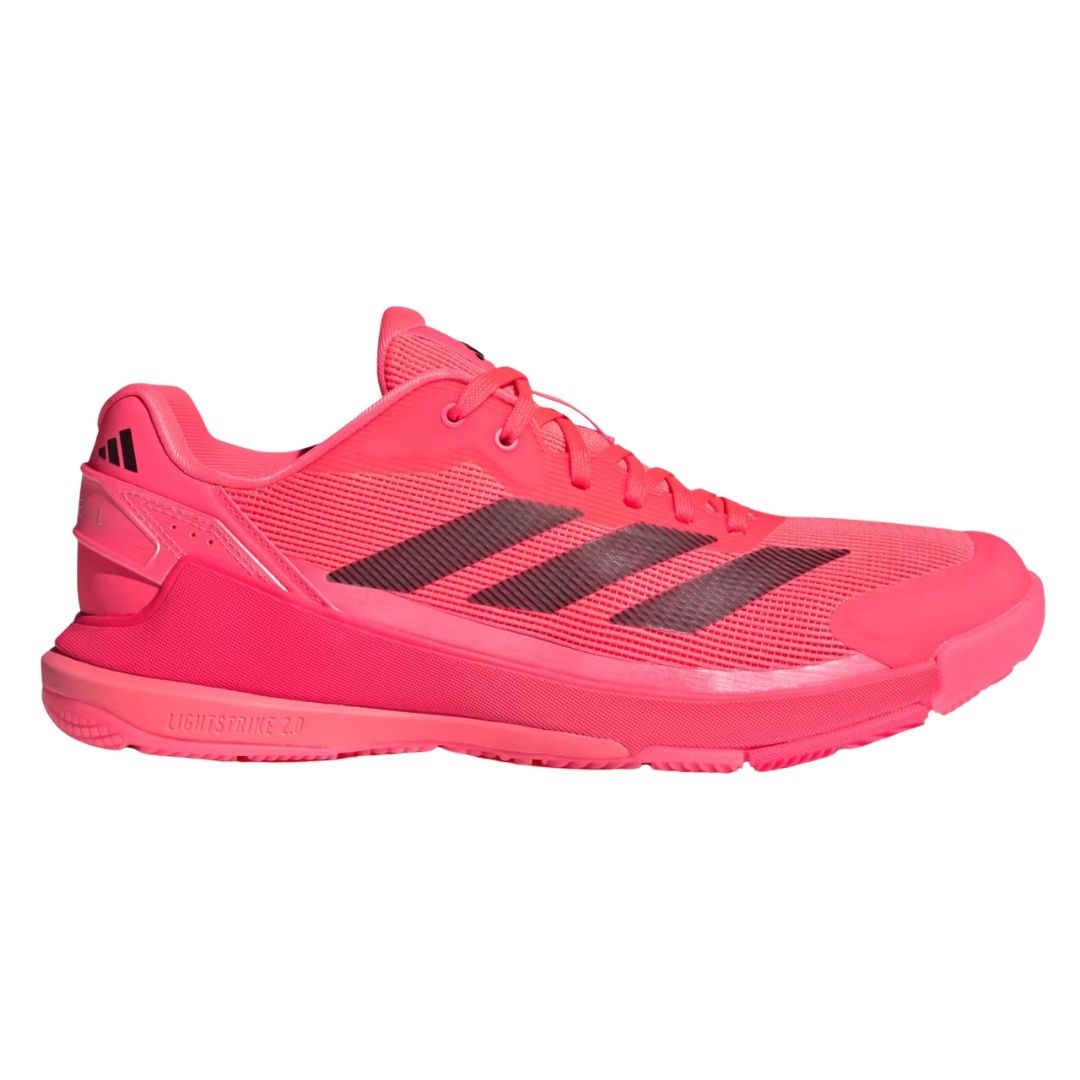 Chaussures de padel Adidas Crazyquick LS Men Solar Turbo/Core Black/Lucid Red