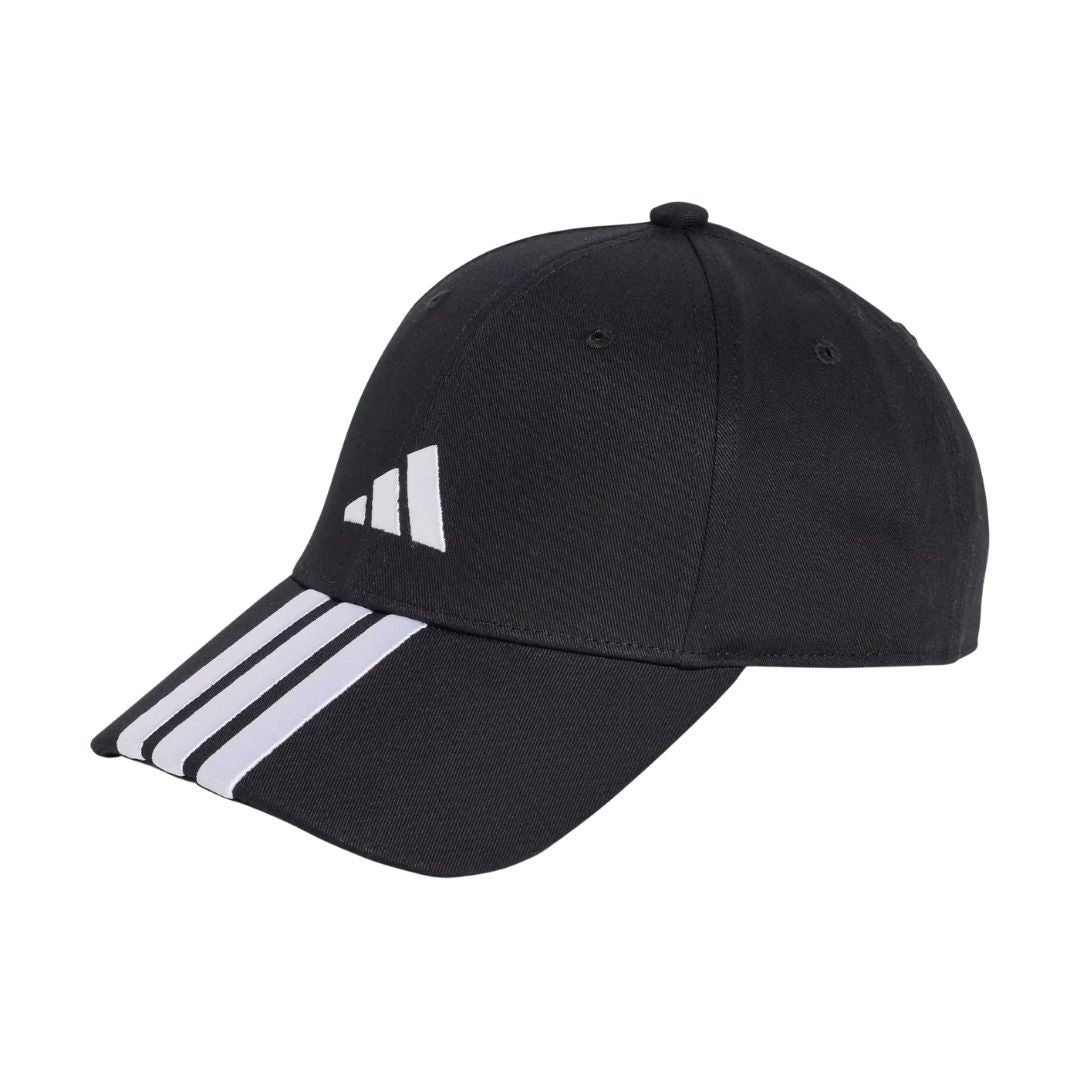 Casquette Adidas 3-Stripes Baseball Cap Black