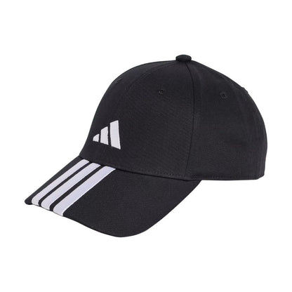 Casquette Adidas 3-Stripes Baseball Cap Black