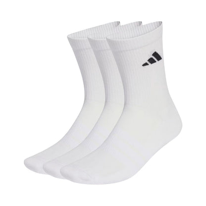 Chaussettes Adidas Essential Crew lot de 3 White