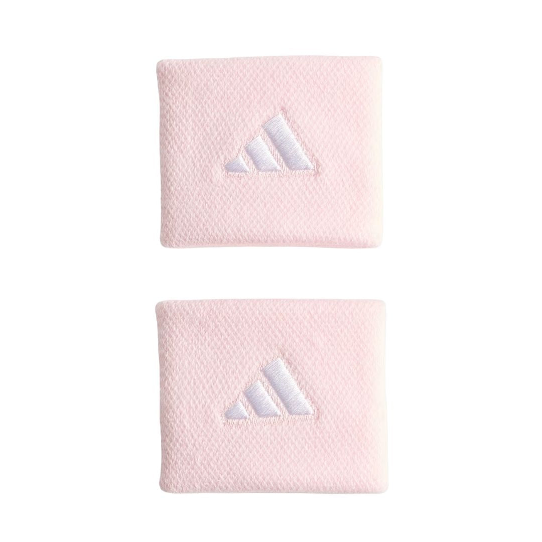 Poignets éponge Adidas Wristbands Small lot de 2 Distilled Pink/White