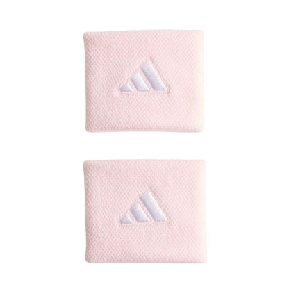 Poignets éponge Adidas Wristbands Small lot de 2 Distilled Pink/White