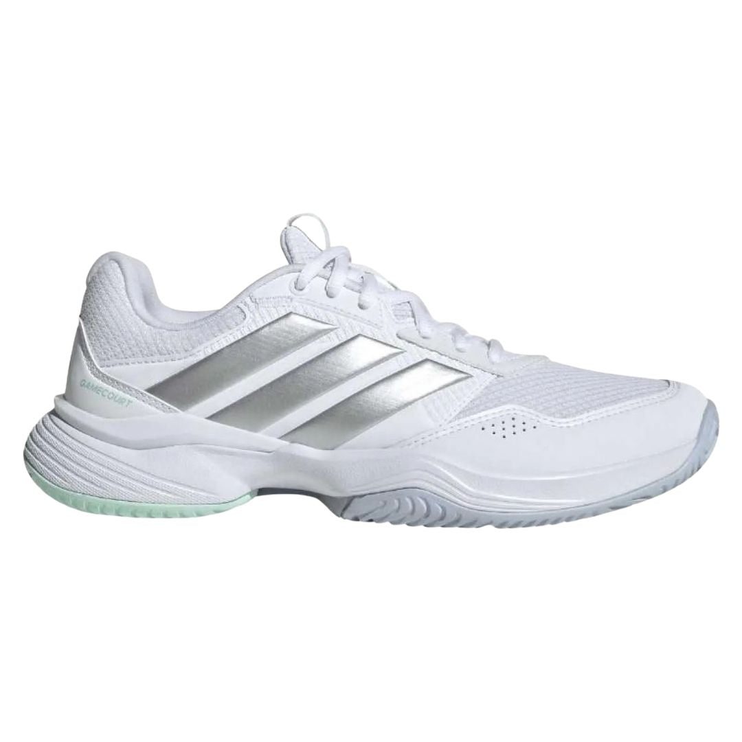 Chaussures Adidas Gamecourt 3 Women Cloud White/Silver Metallic/Ice Blue