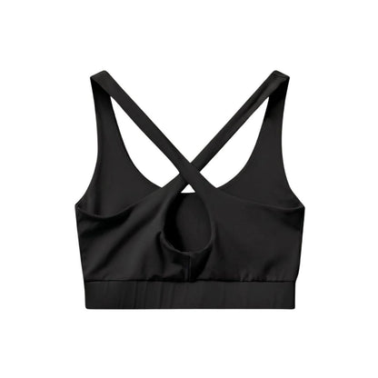 Brassière de padel Cuera Oncourt Soft Bra Top (Black)