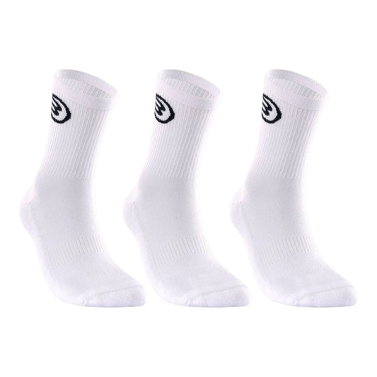 Chaussettes de padel Bullpadel BP262 (lot de 3, White)